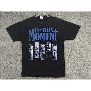 In This Moment Shirt Mens Large Black Godmode Band Tour Metal Tee Graphic